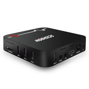 

VHXSIN 50PCS/LOT Model S Smart TV Box Android 8.1 Voice Remote RK3229 2GB 16GB 2.4G WiFi