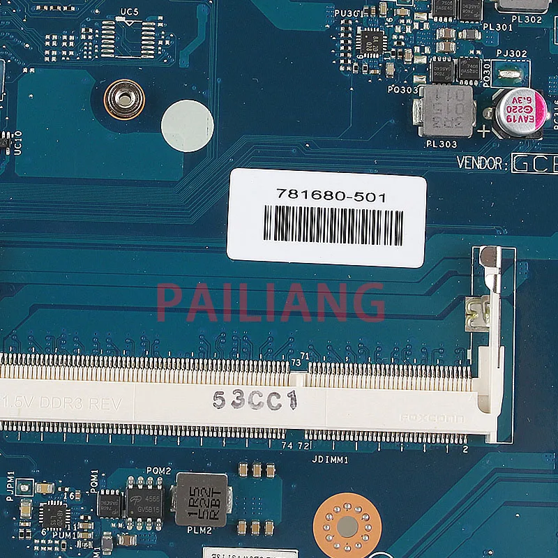 Материнская плата для ноутбука HP Pavilion 15 R 250 G3 I5 5200U CPU PC материнская 781680 001 501 ASO56 LA