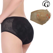PRAYGER Women New Sexy Carry Buttock Underwear Lady Abundant Buttocks False Ass Non trace removable Pads
