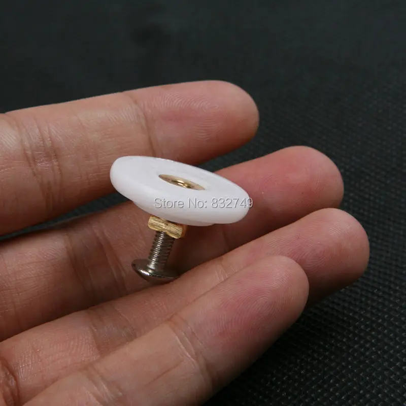 4 PCS 9.5mm Shower Door Slide Roller Runner Wheel Door Bathroom Sliding Cabinet Eccentric Pulleys