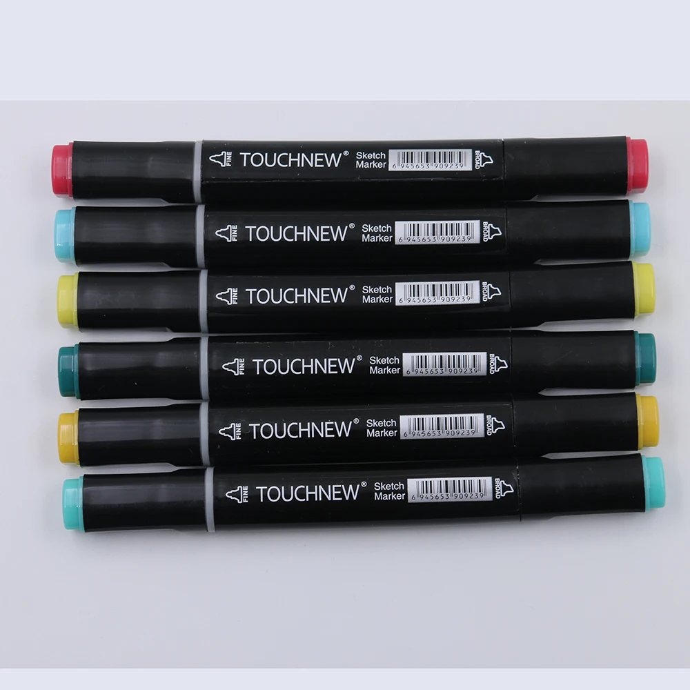 TOUCHNEW 30/40/60/80 цветов художественные маркеры на спиртовой основе Набор для