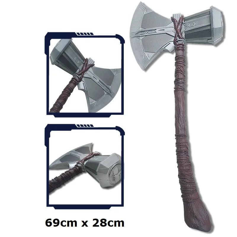 Супергерой оружие Аниме косплей для мстителя Тор молоток буря выключатель топор Doom vestidos Костюм взрослых на Хэллоуин Карнавал Вечерние