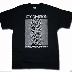 JOY DIVISION Футболка-UNKNOWN PLEASURES 100% Официальный США импорт новый заказ подарок футболка с принтом, хип-хоп футболка, новый футболки arrival