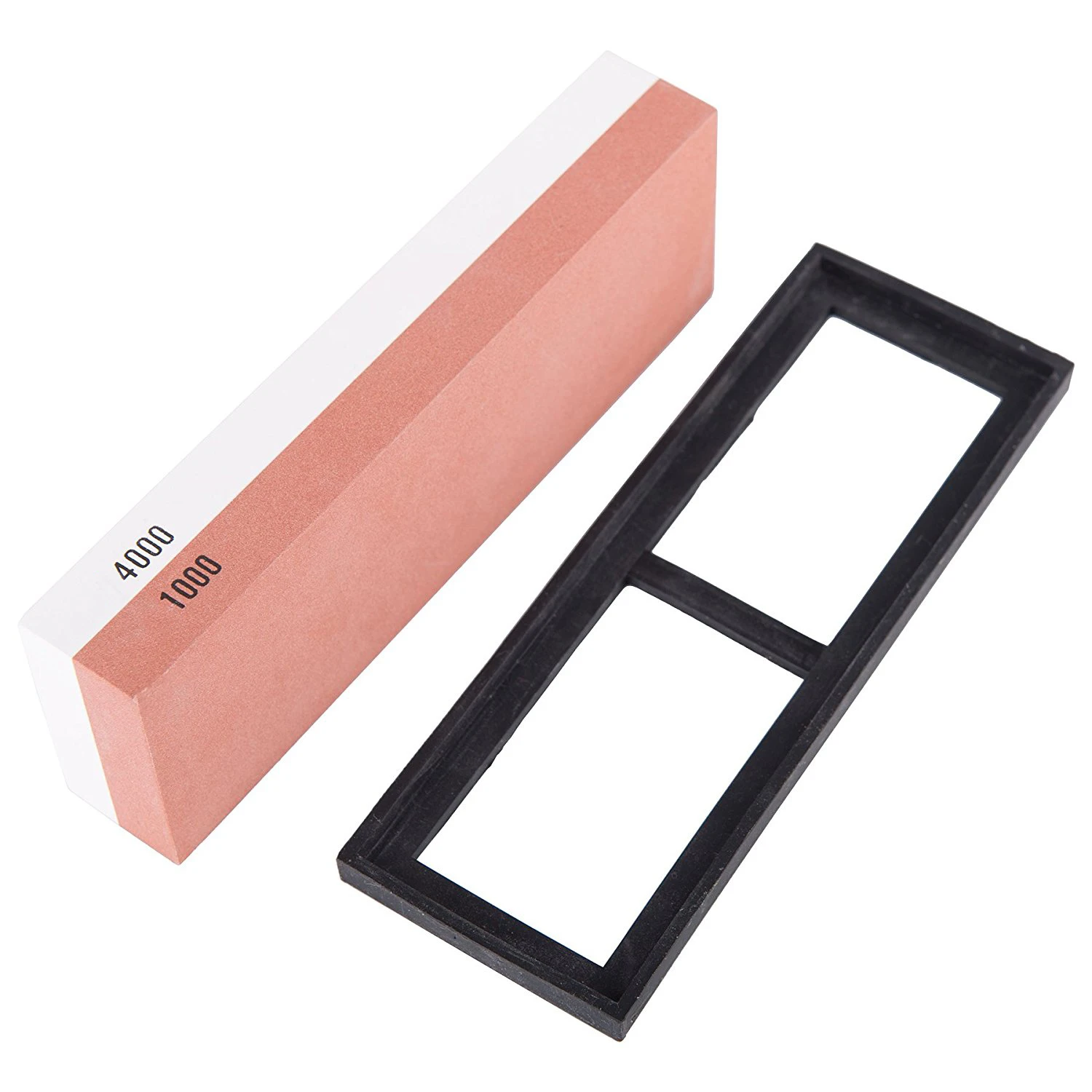 New 2 Sided Knife Sharpener Whetstone Grit Best Kitchen ...