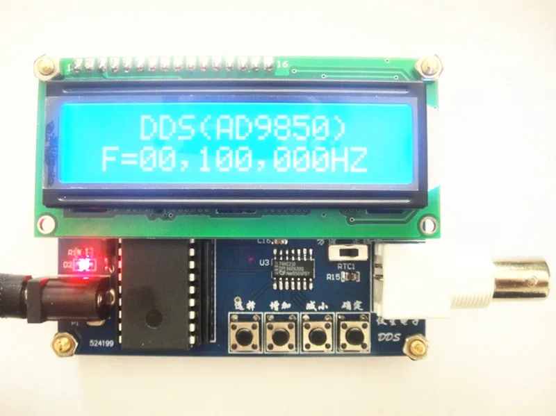 

signal generator DDS module DDS signal source AD9850 (0~30M)