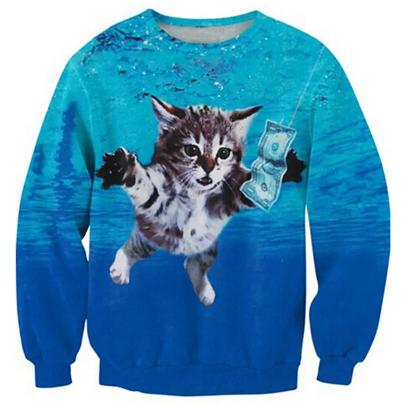 cat sweatshirts funny