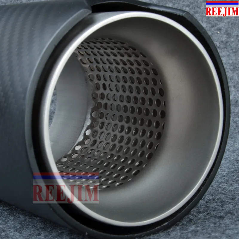 1 шт. углеродное волокно Exhaut tip Auspuffspitze для BMW M2 M3 M4 M135i M235i M140i M240i глушители матовый/глянцевый углеродный стиль части