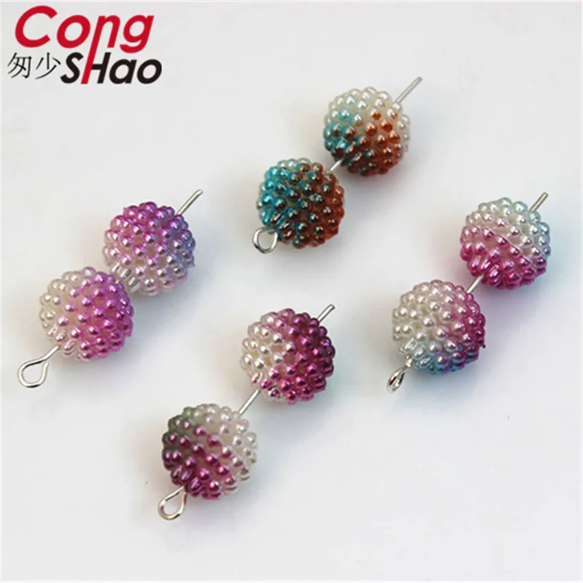 100 шт. двухцветные бусины для одежды 11 мм|bead bracelet|beads beadsbeads for bracelets |