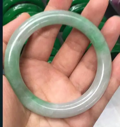Free Shipping Beautiful Real Natural JADE Jadeite Bangle Bracelet fine