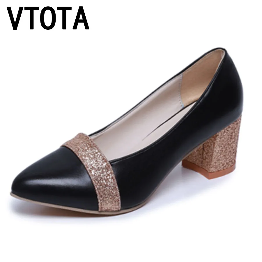 

VTOTA High Heels 2017 Summer Shoes Woman Breathable Women Wedding Shoes Fashion Ladies Single Shoes Pumps zapatos mujer B49