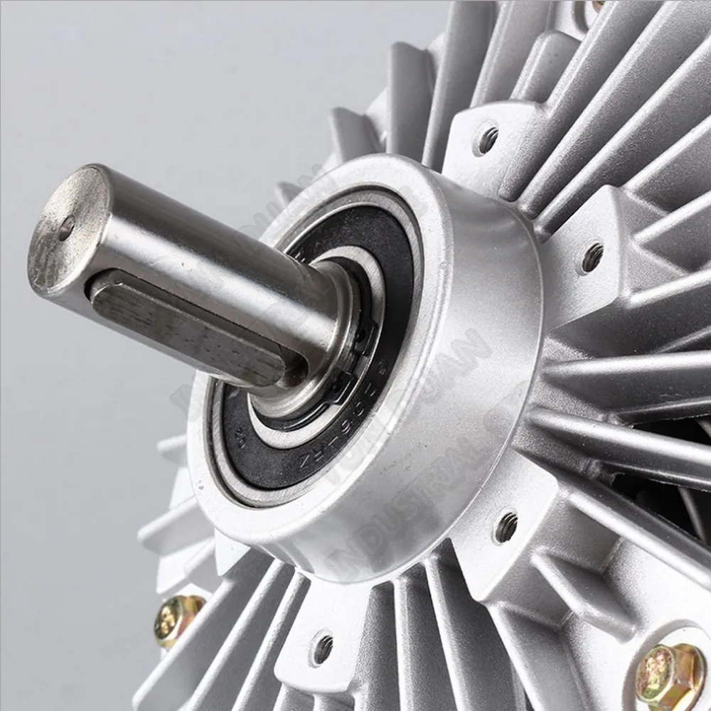 Magnetic Powder Clutch 5kg 50Nm DC 24V Double Shaft Dual 2Axis Winding Brake for Tension Control Ba