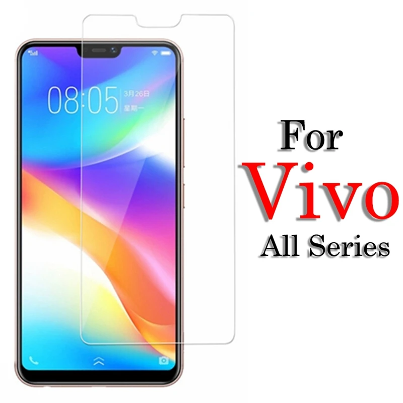 

2PCS Tempered Glass Screen Protector For Vivo X1 V5s V5 Lite V9 V7 Plus V1 V3 max X Shot X710L Screen Guard Retail Box