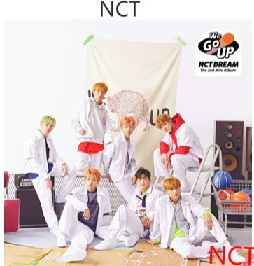 [MYKPOP]~ 100% Официальный оригинал ~ NCT DREAM WE GO UP MINI 2 альбом набор CD + фотобумага постер