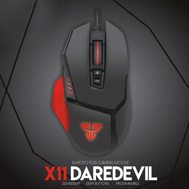 Gaming Mouse 8 Buttons 4 Modes Wired USB 1.8M RGB LED Breathing Light For Computer XXM8