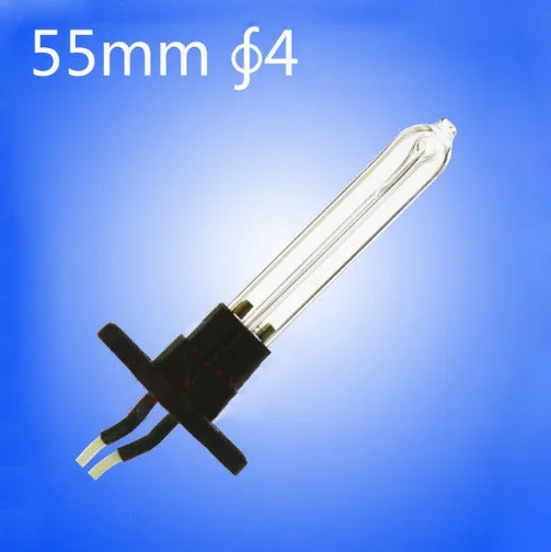 

U-shape 55mm Cold cathode Ultraviolet light tube, CCFL quartz tube UV lamp, high transmittance of ultraviolet disinfection