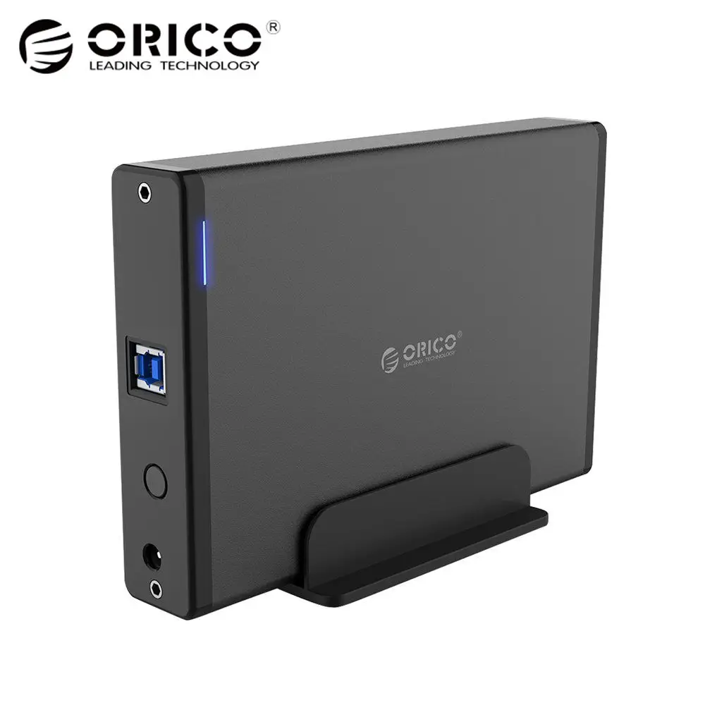 ORICO Aluminum Hard Drive HDD Enclosure USB3.0 to SATA3.0 3.5 inch HDD