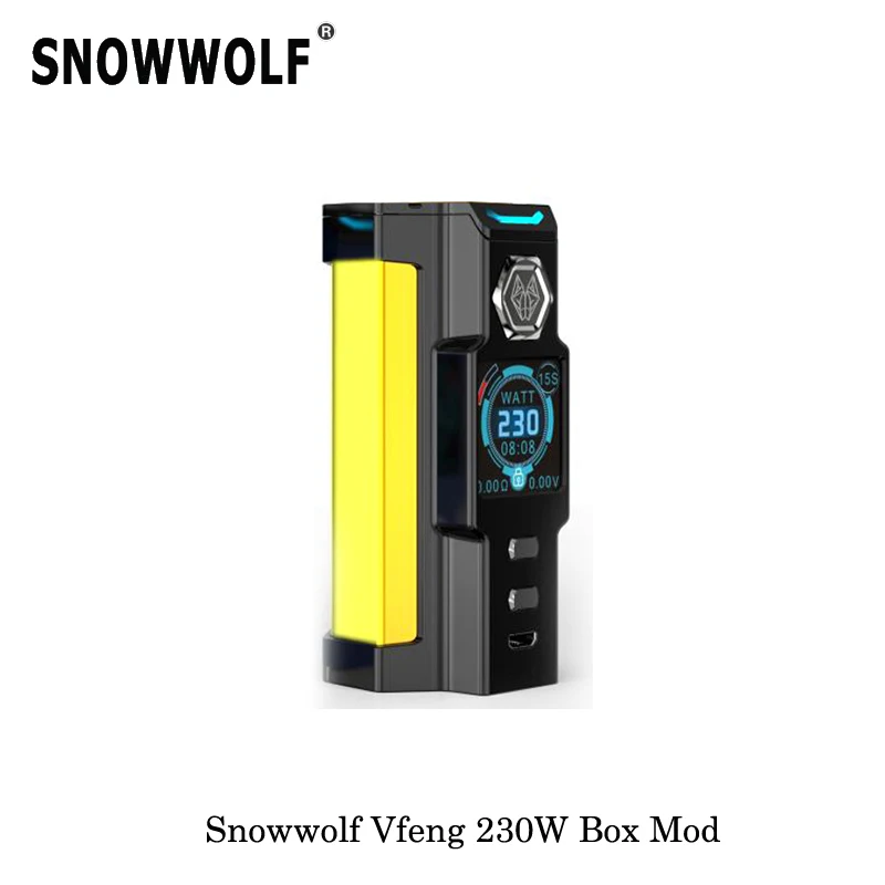 Оригинальная электронная сигарета Sigelei Snowwolf Vfeng 230 Вт стартовый набор боксмод 510