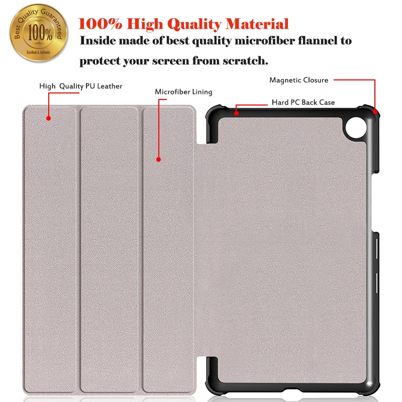 Чехол для HUAWEI MediaPad M5 8 4 ''тонкий кожаный флип чехол с подставкой планшета Capa