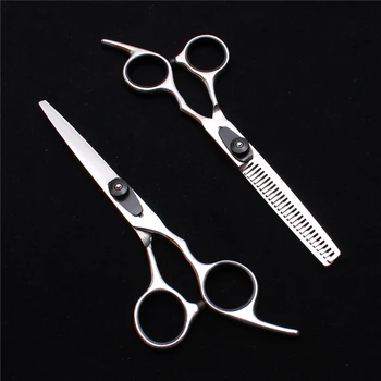 

6" 17.5cm Japan Steel Customized Brand Professional Hairdresser's Scissors Cutting Scissors Thinning Scissors Styling Tool C1003
