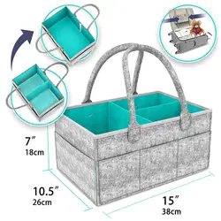 Детские пеленки держатель для салфеток портативный держатель сумка Детская незаменимая прочная современная сумка для хранения войлок для
