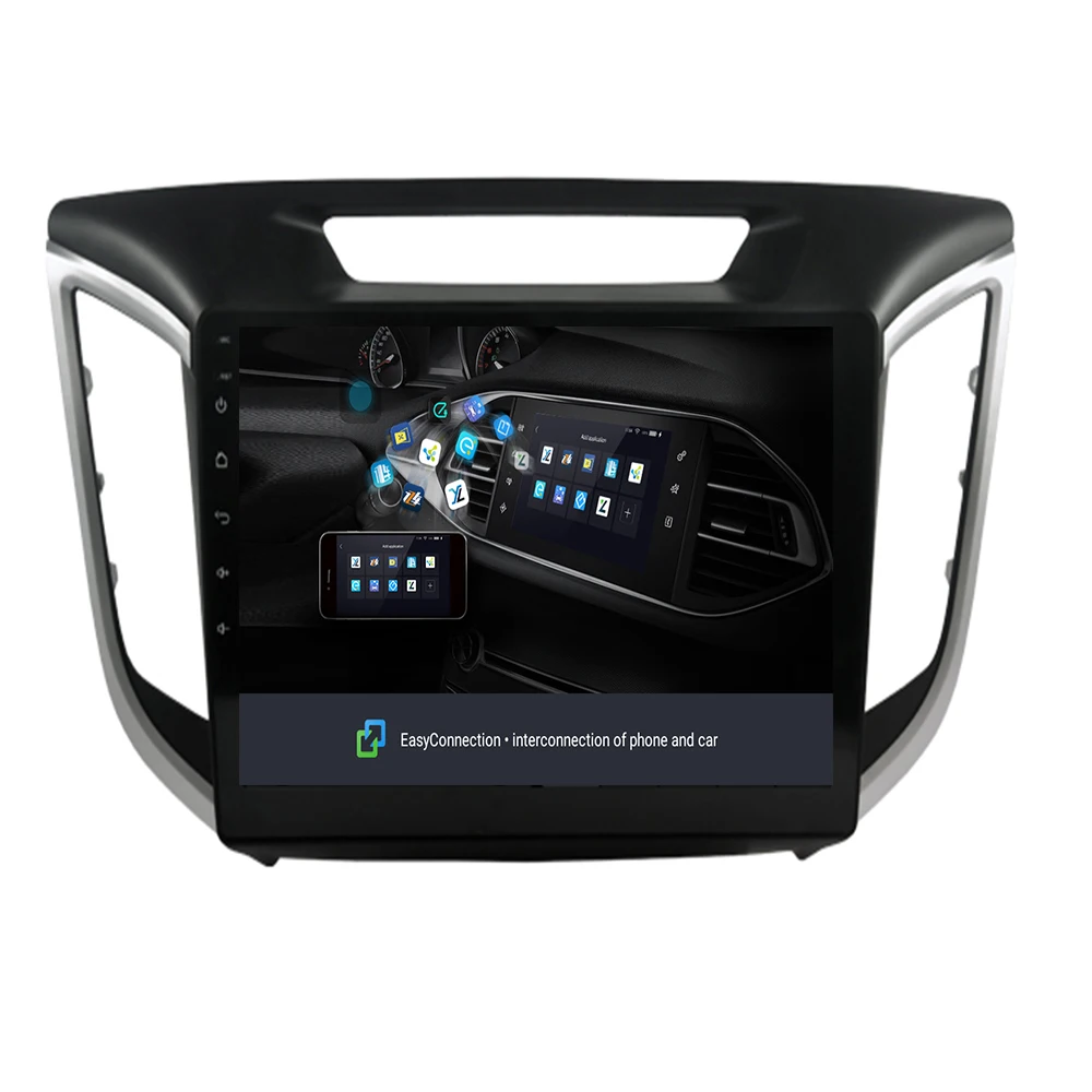 Best Android 9.1 Car dvd player for HYUNDAI IX25 CRETA Car Radio headunit gps navigation stereo multimedia WIFI autoaudio 2G+16G 5