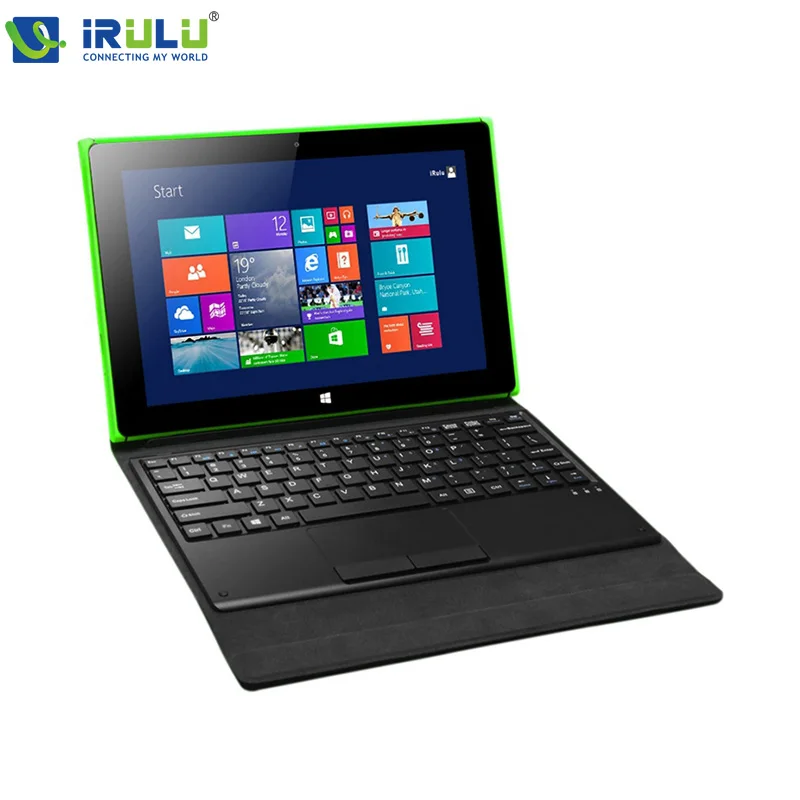 iRULU Walknbook W1 10.1&quot Windows 10 Tablet CPU Laptop 2GB RAM 32GB ROM Quad Core 2 in 1 Camera BT4.0 Wifi Detachable Keyboard |
