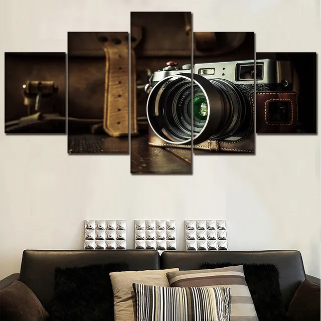 Canvas Painting Home Decor Modern Wall Art HD Prints 5 Piece Old