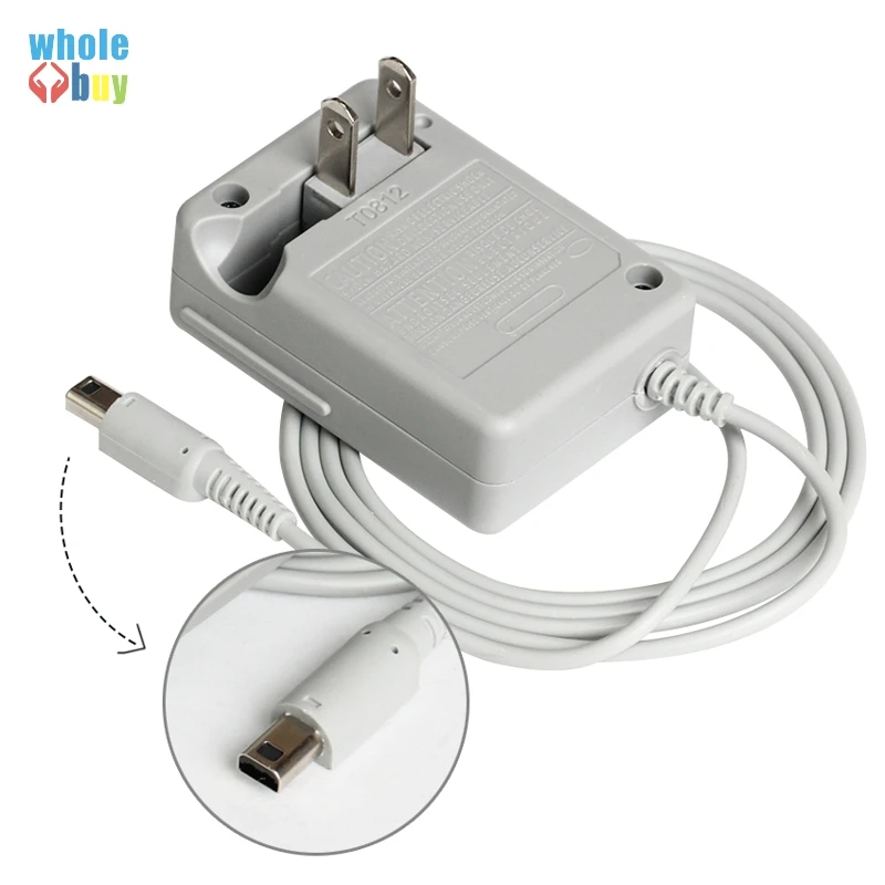 

50pcs Travel Charger AC Adapter For New 3DS/New 3DS XL LL/3DS Power Charger For Nintend New 2DS XL/DSi/NDSi XL EU/US Plug