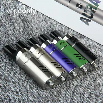 

VapeOnly Aura Atomizer 3ml Replacement Tank Cartomizer 19mm with 0.33ohm/0.5ohm Luft B Coils for 510 Aura Battery/Starter Kit