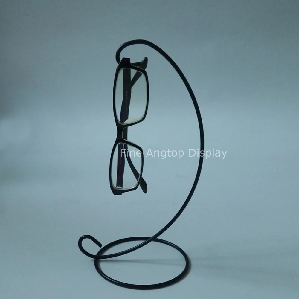 Metal Iron Sunglasses Display Hanger Simple Design Eye Glasses Stand Hook Holder Black Shelf Metal Iron Sunglasses Display Hanger Simple Design Eye Glasses Stand Hook Holder Black Shelf
