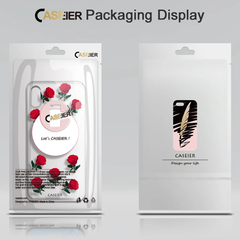 CASEIER Phone Case For iPhone X 7 6 6s Plus Soft TPU Accessories For iPhone X 5s 5 4s 6s 7 8 Cases Customized Design Photo Cover
