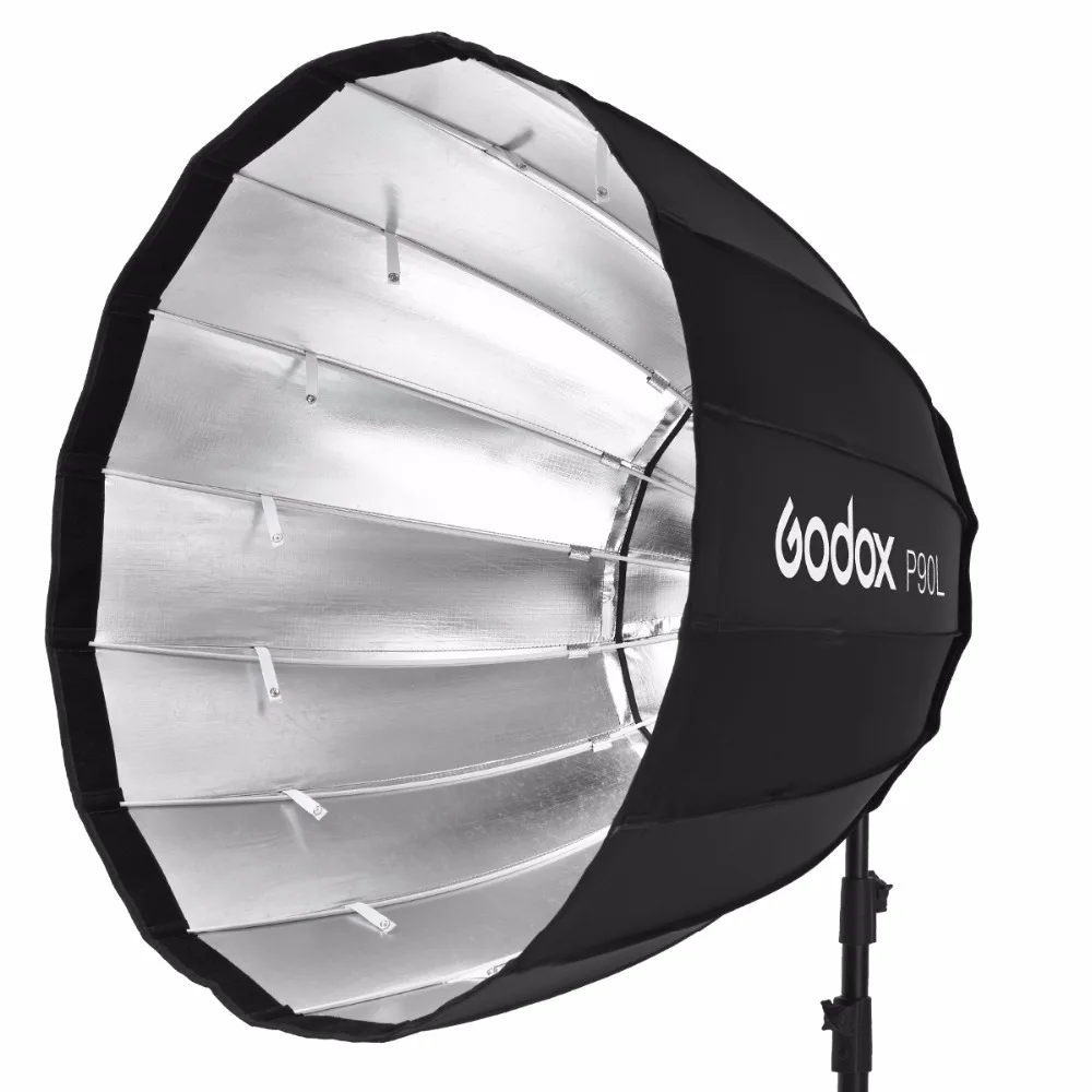 Godox Deep параболический софтбокс с креплением Bowens P90L 90 см 35 дюймов для студийной
