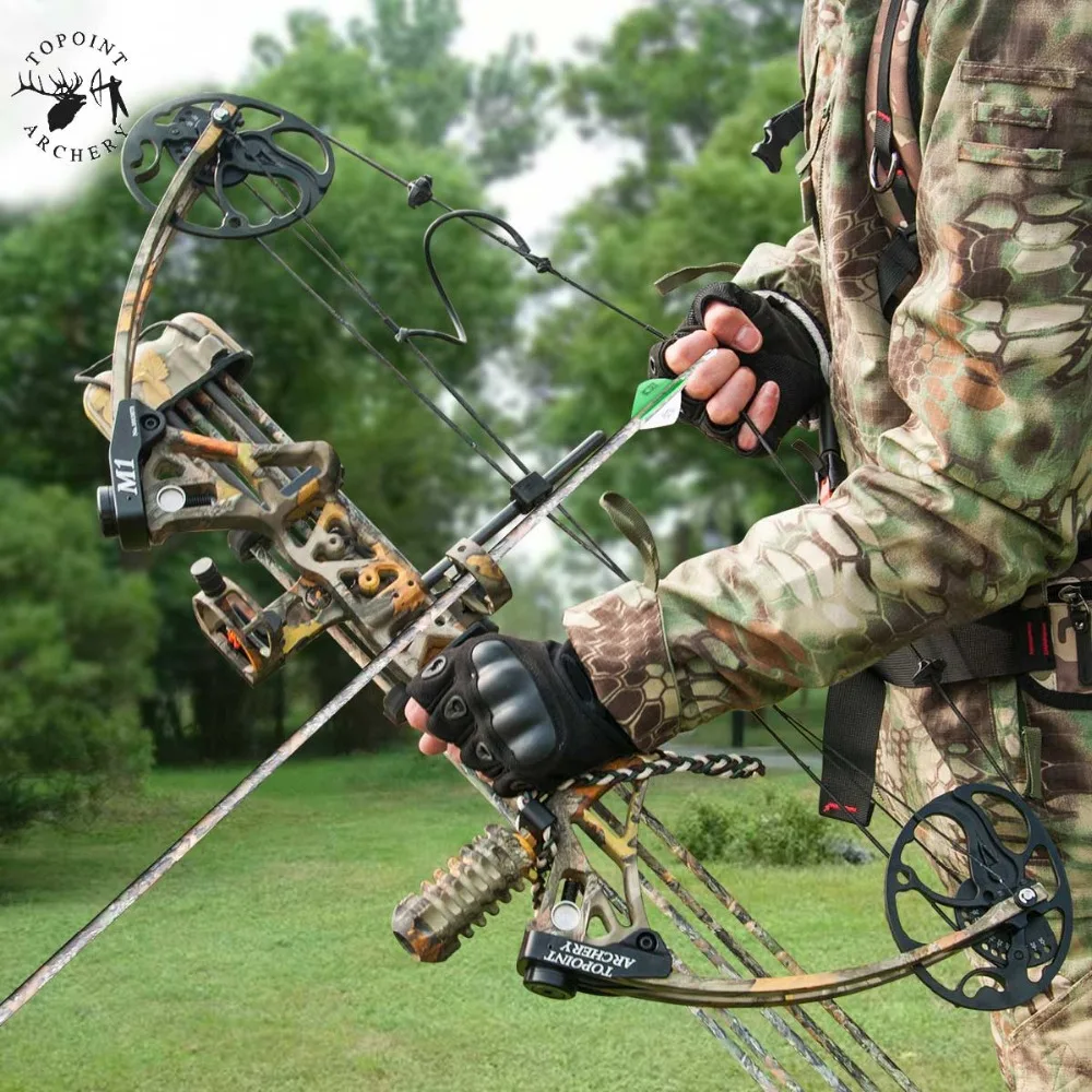 

Ship From USA Warehouse Compound Bow Package M1 Archery Take down Right hand Archery Hunting Bow CNC Milling Bow Riser 19-70lbs
