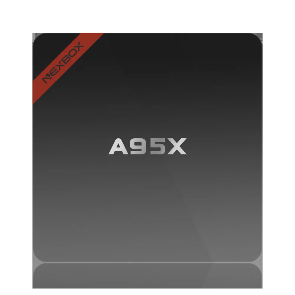 ТВ коробке 2 ГБ Оперативная память + 16 Встроенная nexbox A95X Smart Android коробка 7 1 Amlogic S905W