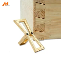 כלים לעיבוד עץ נחושת Dovetail מרקר, מד יד Cut עץ מפרקים Dovetail כלים לעיבוד עץ מדריך עבור קרפנטר (1)
