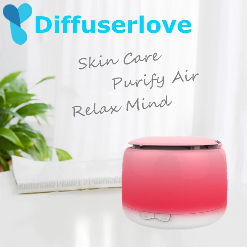

Diffuserlove 250ml Ultrasonic Air Humidifier Aroma Essential Oil Diffuser with 7 Color Night Light For Office Household