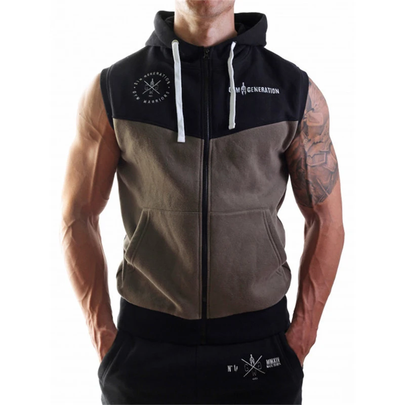 Fashion Gyms Clothing Hoodie Mens Sporting Sweatshirt Workout