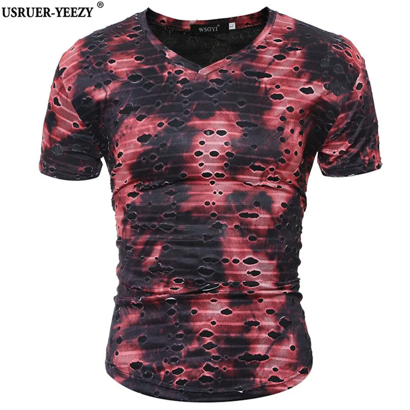 yeezy shirts with holes