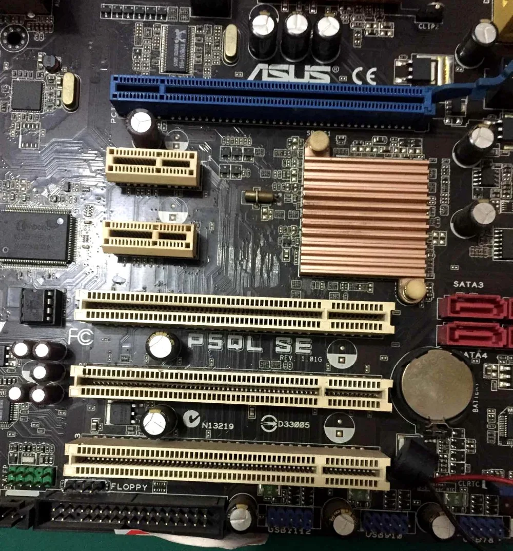 ASUS оригинальная настольная материнская плата P5QL SE DDR2 LGA775 Intel P43 ATX SATA II б/у