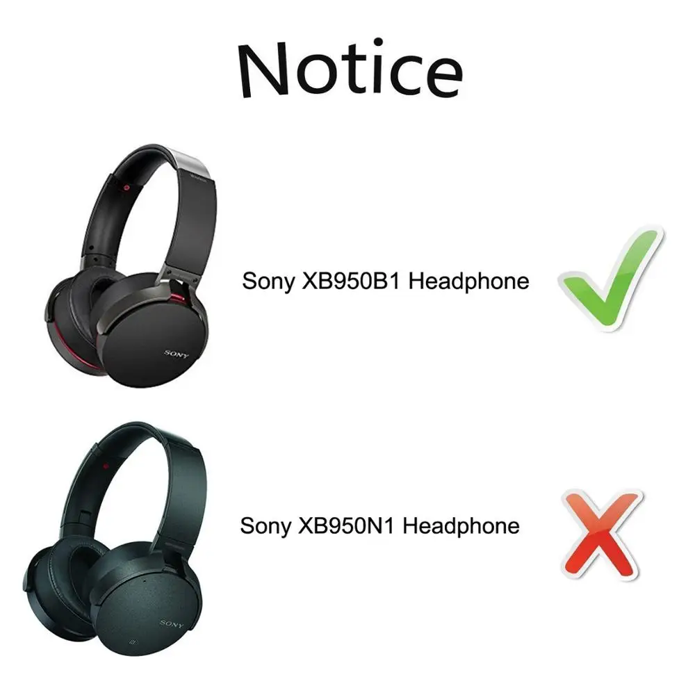 Жесткий чехол LTGEM из ЭВА для Sony XB950B1 беспроводные наушники с дополнительными