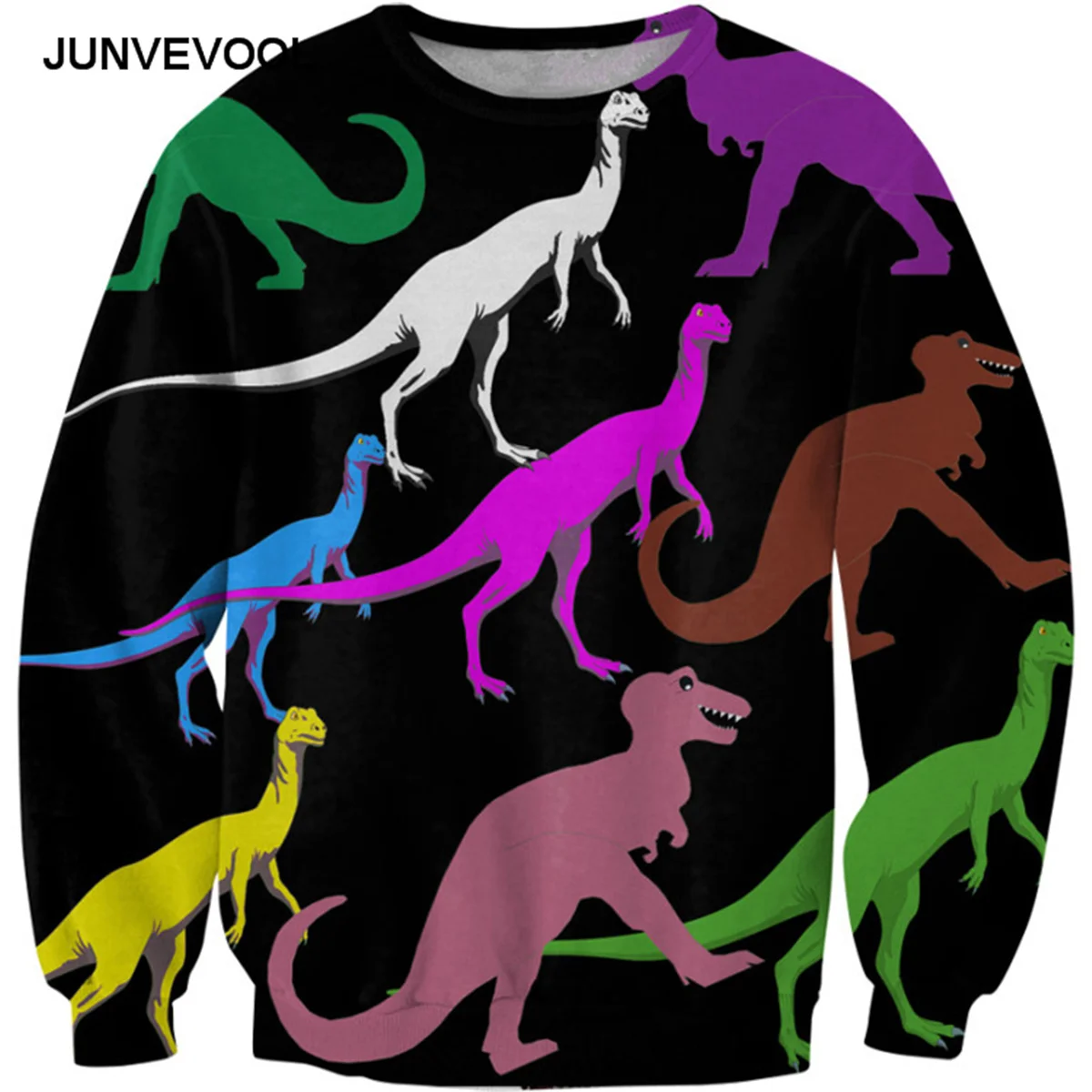 Dinosaurs Sweatshirt Men 3D Hoodie Abstract Printed Tracksuit Fitness Harajuku Sweatshirts Hip