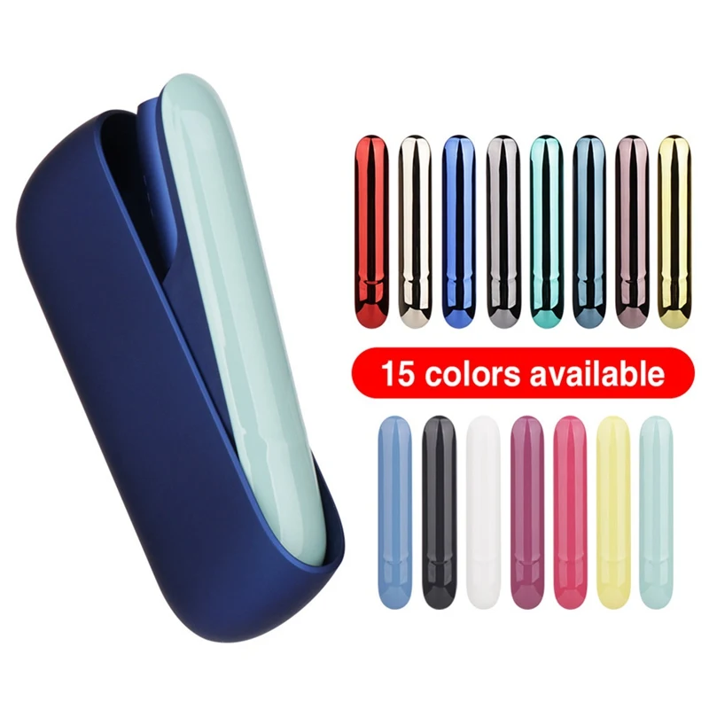 

15 Colors Side Cover Magnetic side Cover E Cigarette Accessories Replaceable Outer Case For IQOS 3.0