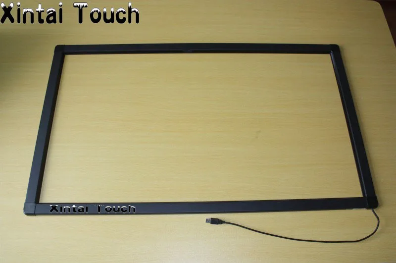 

Free Shipping! 3PCS Customized Infrared touch screen with external dimension 708mm x 1390mm real 10 points multi ir touch frame