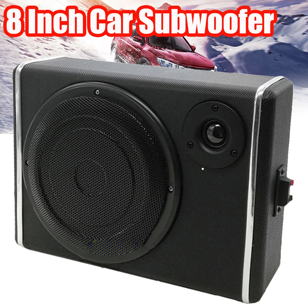 

8 Inch Car Subwoofers Speaker Portable Auto Audio Loudspeaker Horn Car Stereo System Sound Subwoofer Speaker Car Sound