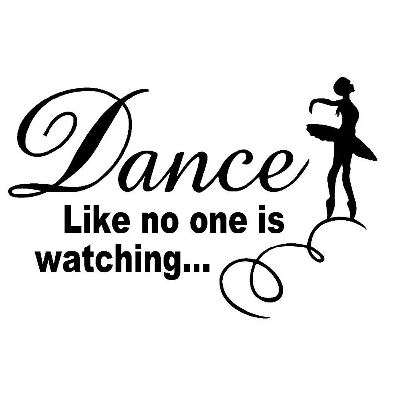 17.8cm * 11.7cm Dancing Girl Funny Vinyl Decal Sticker Car styling