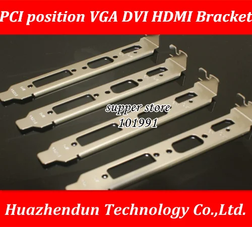 

DEBROGLIE VGA DVI HDMI interface 12CM Full High Proflie Bracket for Computer box PCI bit video card bit