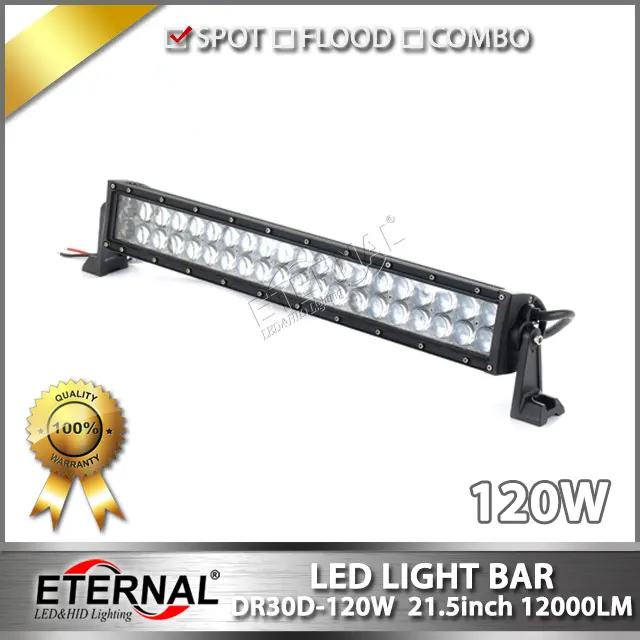 

wholesale 2pcs-120W led light bar high power automotive off road ATV UTV 4x4 tractor truck trailer high power vehicles racing