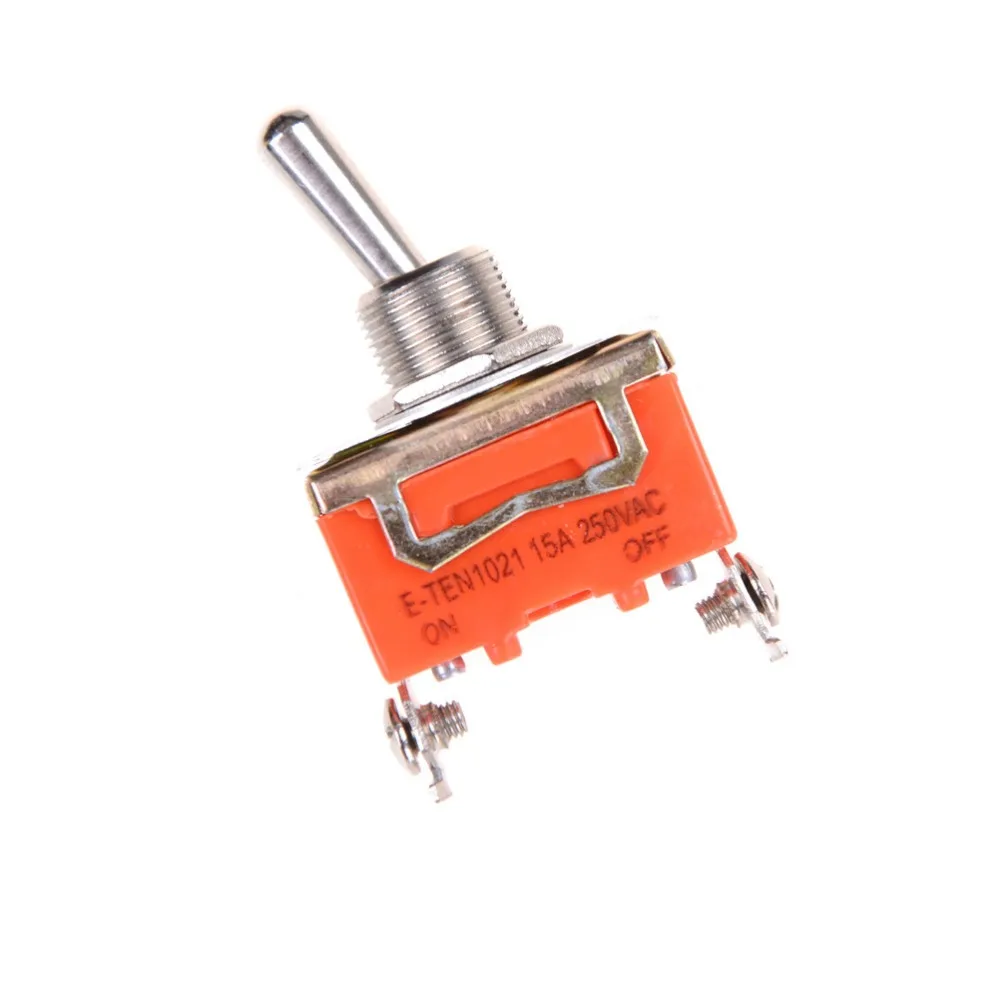 

1PCS 15A 250V SPST 2 Terminal ON OFF Toggle Switch Brand New And High Quality
