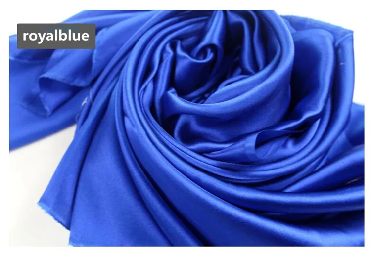 Luxurious Pure Mulberry Silk Fabric, Multicolor, 114cm Width, Plain Dyed