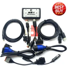 INLINE 6 Data Link Adapter Insite Heavy Duty Diagnostic Tool Scanner Full 8 cable Trcuk Diagnostic interface forCummins